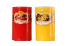 Nến trụ thơm 1015 NQM 0246 - Nến trang trí Quang Minh Candle