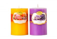 Nến trụ thơm 710 NQM 0260 - Nến trang trí Quang Minh Candle